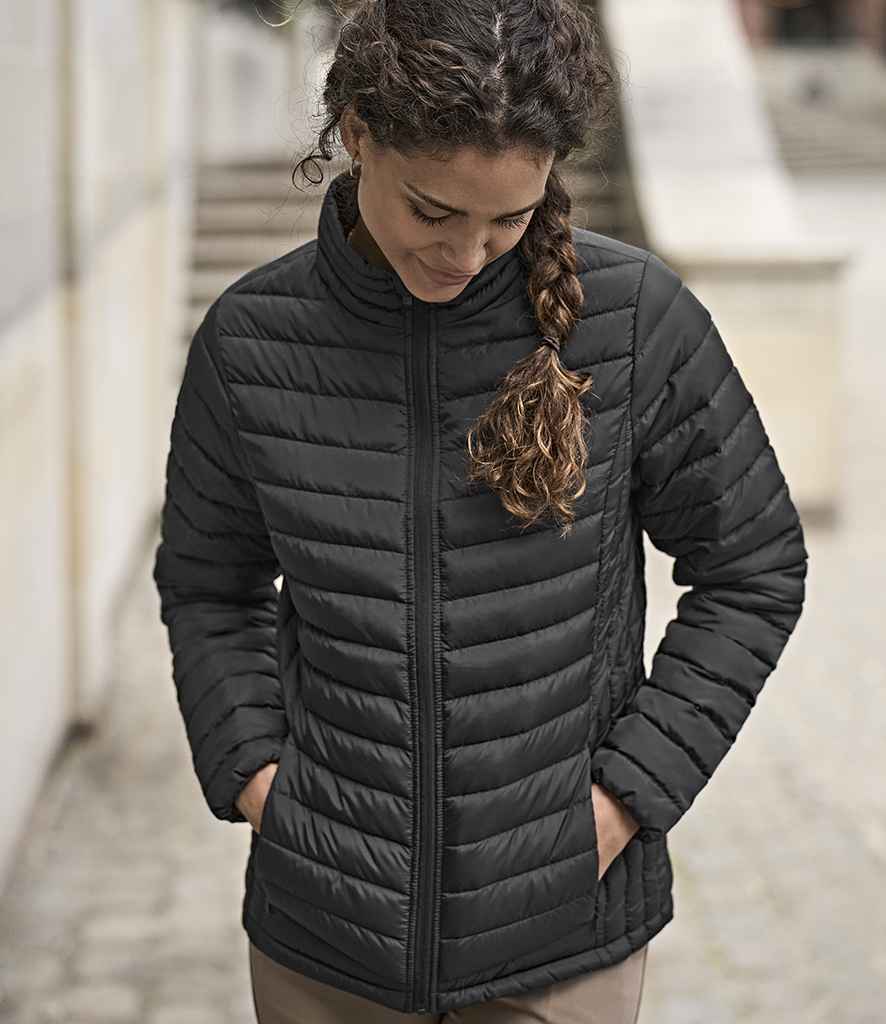 Tee Jays Tee Jays Ladies Zepelin Padded Jacket Black