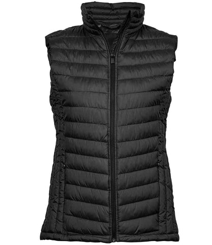 Tee Jays Ladies Zepelin Padded Bodywarmer in Black