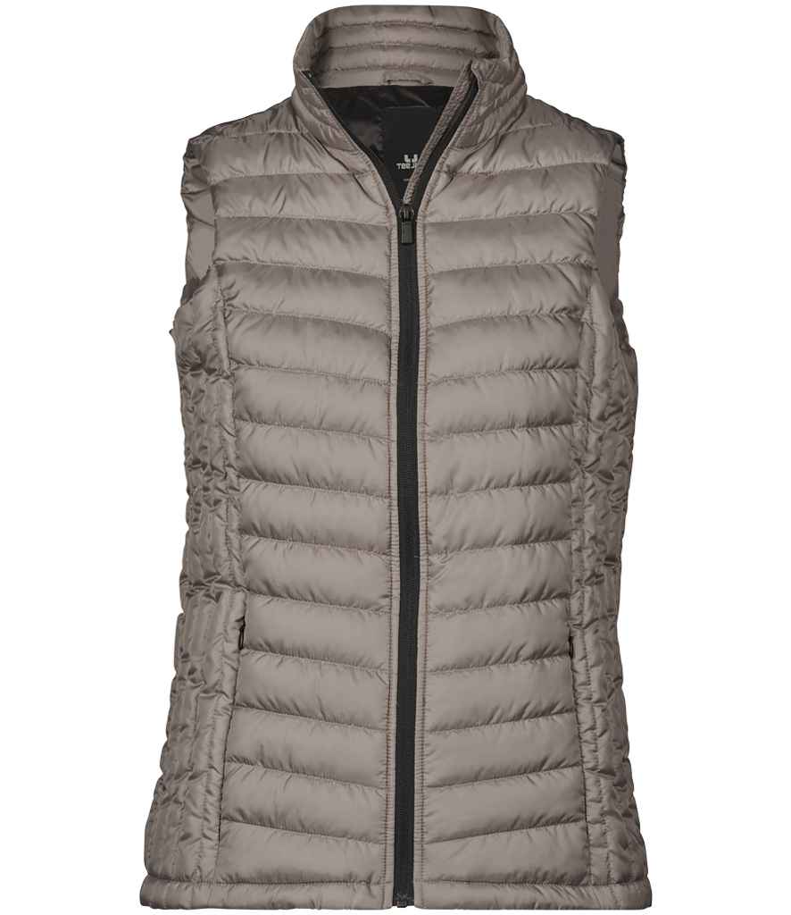 Tee Jays Ladies Zepelin Padded Bodywarmer in Driftwood