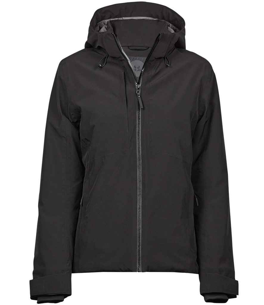 Tee Jays Ladies All Weather Winter Jacket in Black