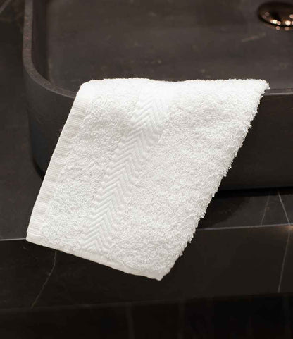 Towel City Luxury Face Cloth - model image