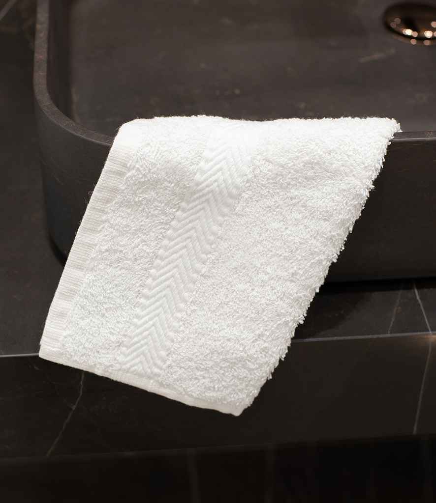 Towel City Luxury Face Cloth - model image