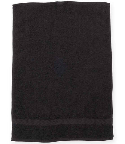 Towel City Gym Towel in Black