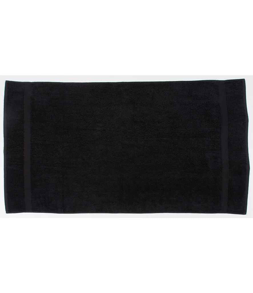 Towel City Luxury Bath Towel in Black