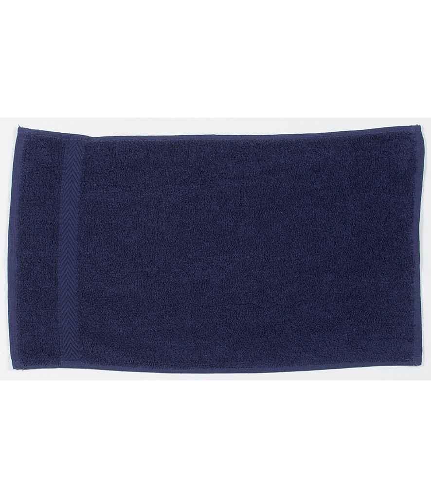 Towel City Luxury Guest Towel in Navy
