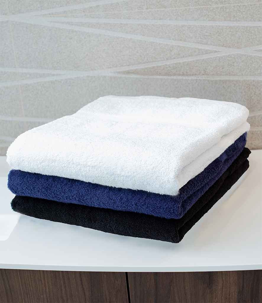 Towel City Luxury Bath Sheet - model image