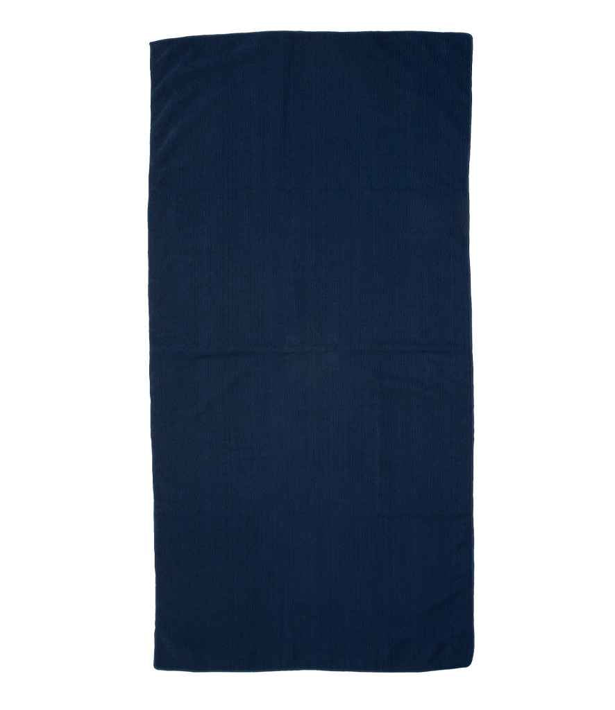 Towel City Microfibre Guest Towel in Navy