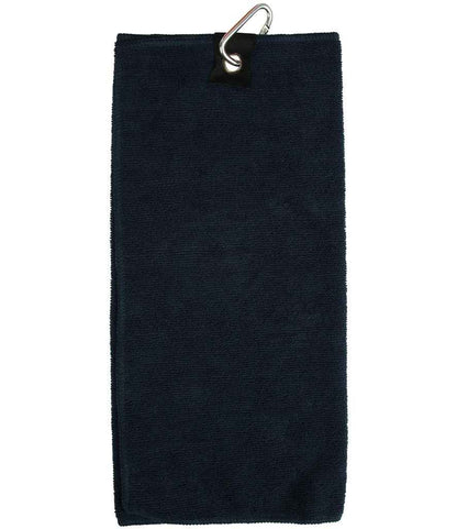 Towel City Microfibre Golf Towel in Navy