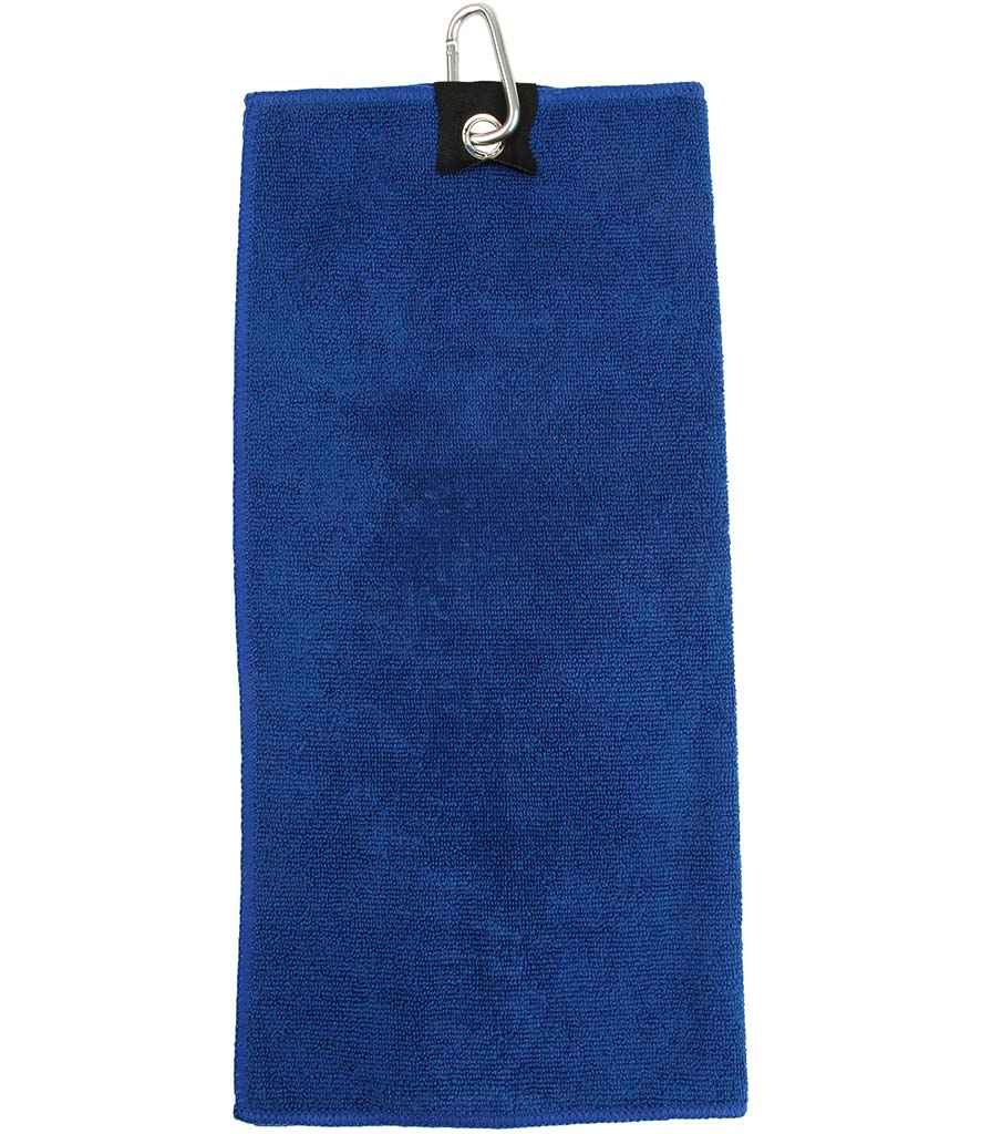 Towel City Microfibre Golf Towel in Royal Blue