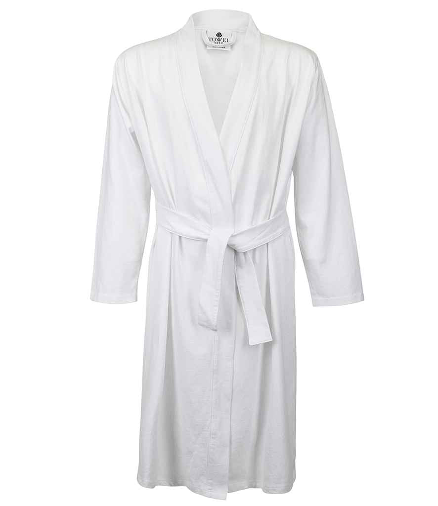 Towel City Kids Robe in White