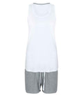 White/Heather Grey