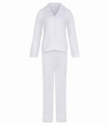 Towel City Supersoft Pyjamas in Ivory