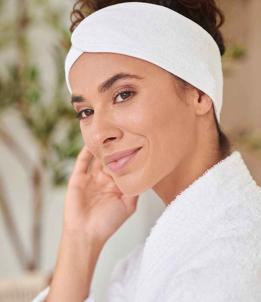 Towel City Beauty Hairband - White