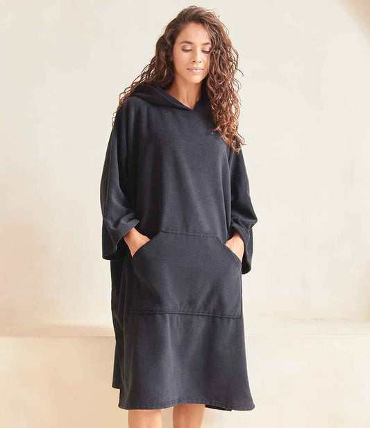 Towel City Adult Poncho - model image