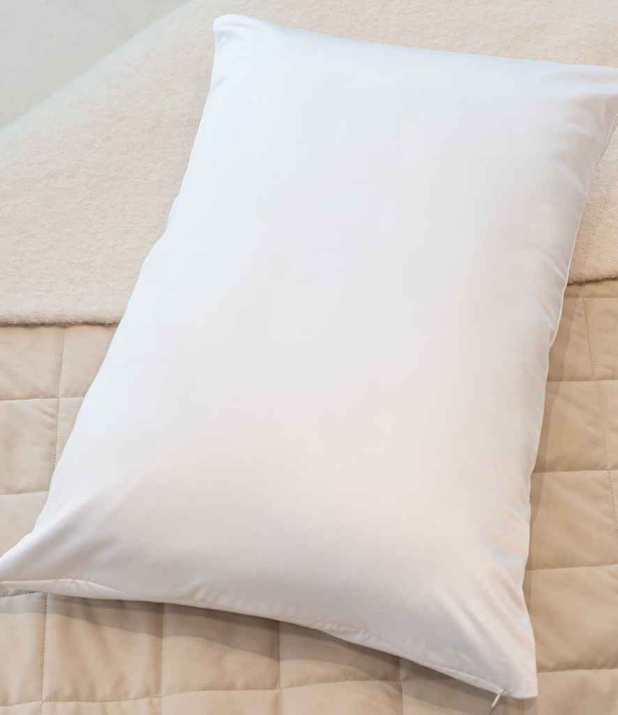Towel City Satin Pillowcase in White