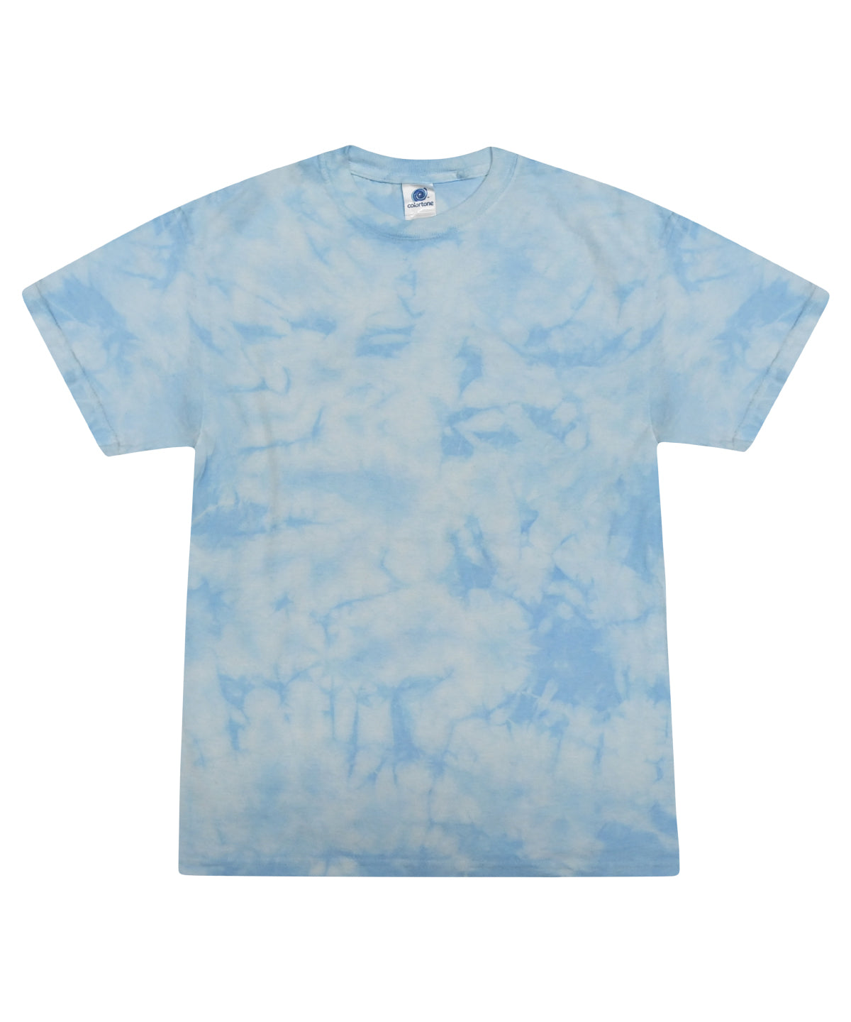 Colortone Tie-dye shirt Crystal Carolina Blue