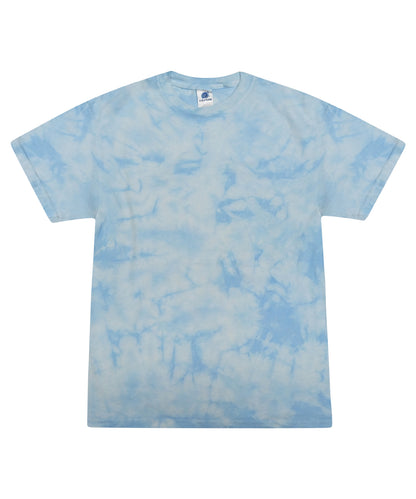 Colortone Tie-dye shirt Crystal Carolina Blue