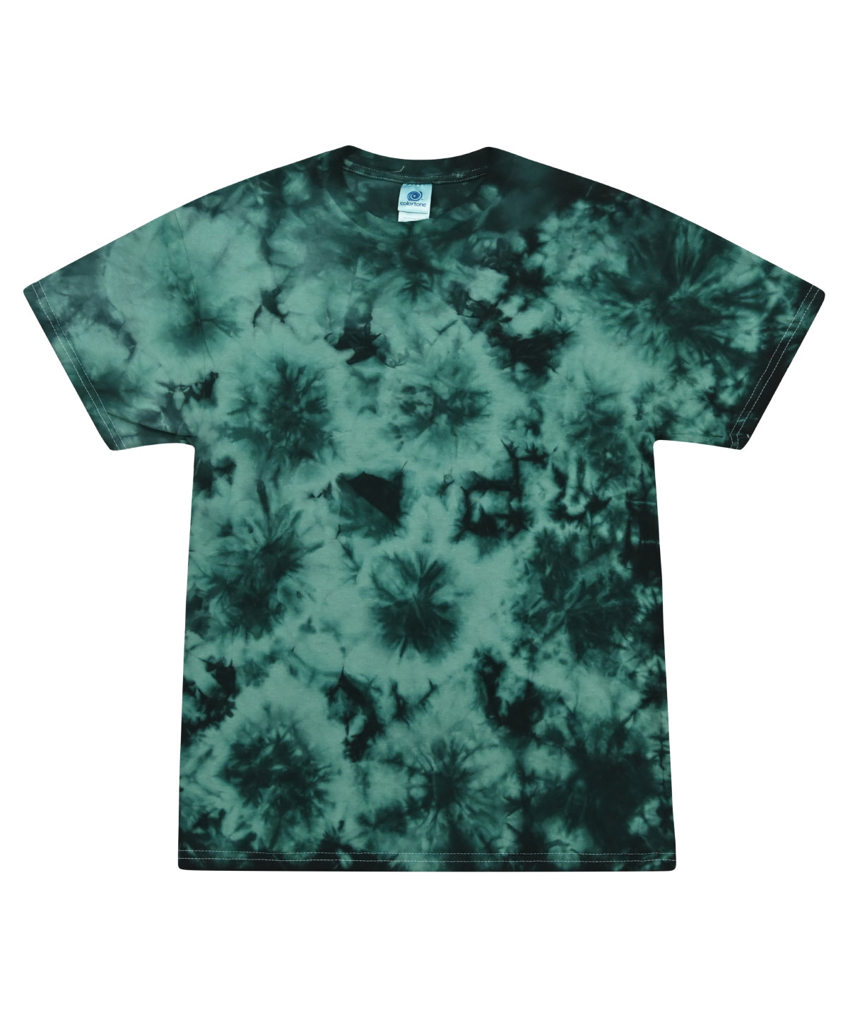 Colortone Tie-dye shirt Crystal Jade