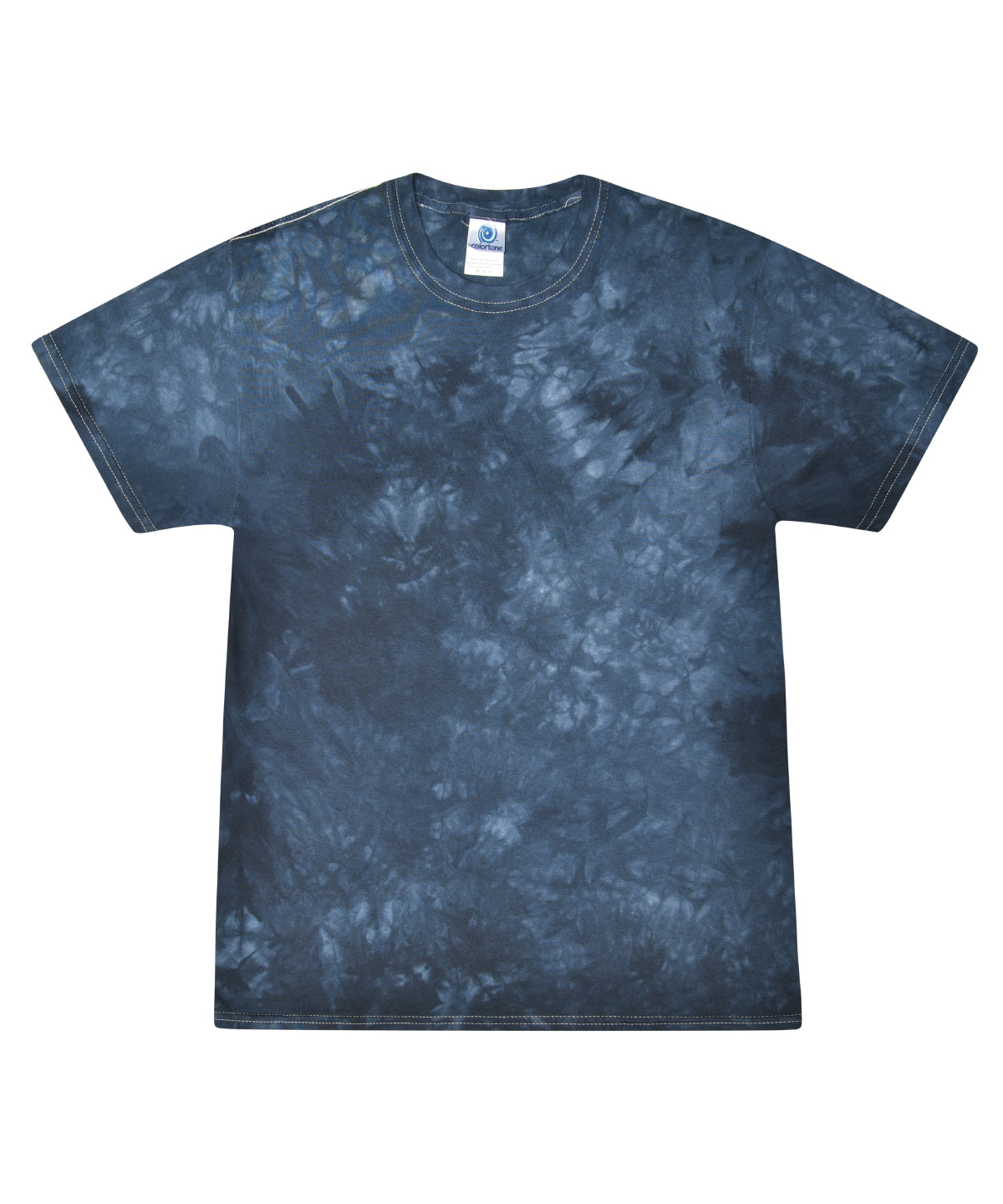 Colortone Tie-dye shirt Crystal Navy