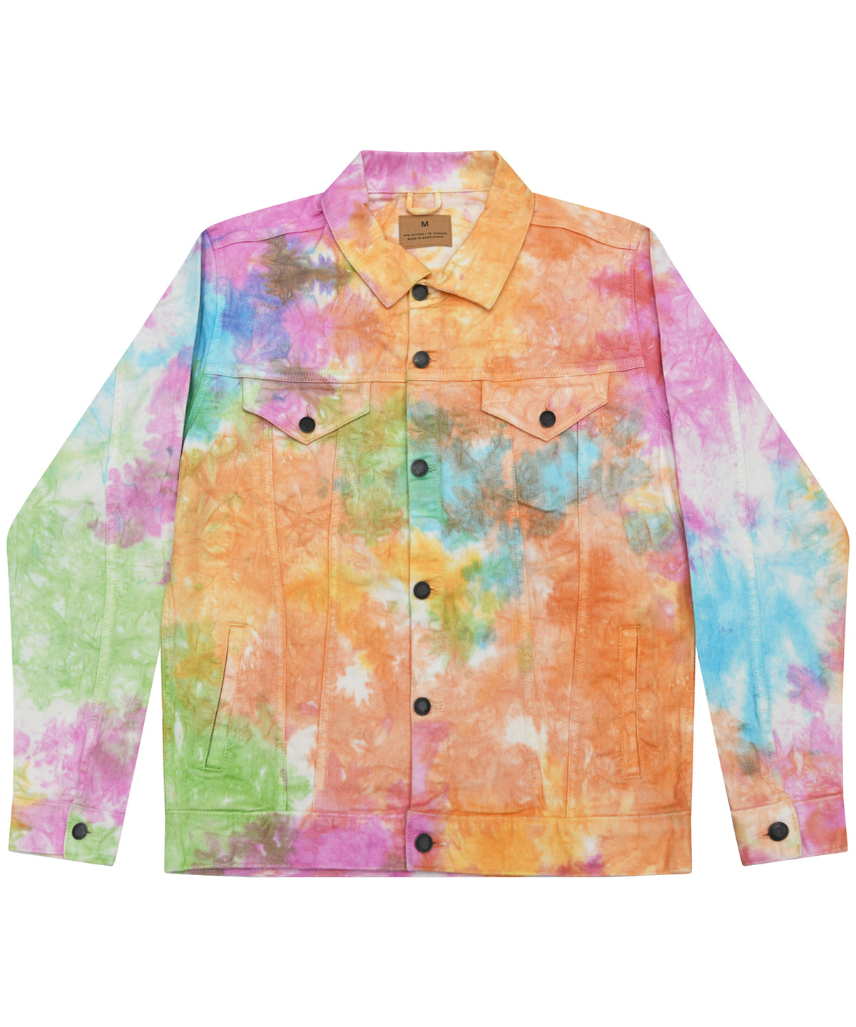 Colortone Tie-dye denim jacket Eternity