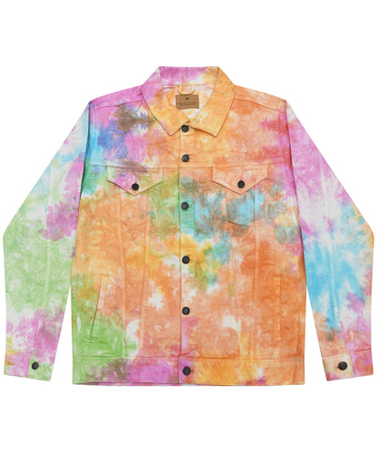 Colortone Tie-dye denim jacket Eternity