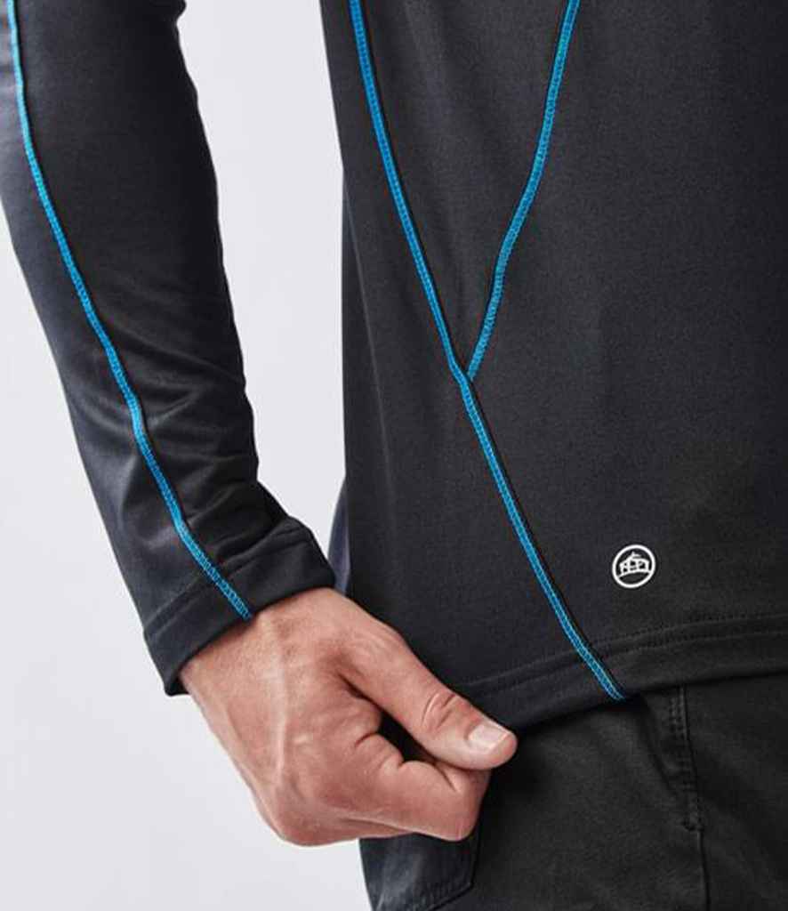 Stormtech Pulse Fleece Pullover Zip Neck Top - model image