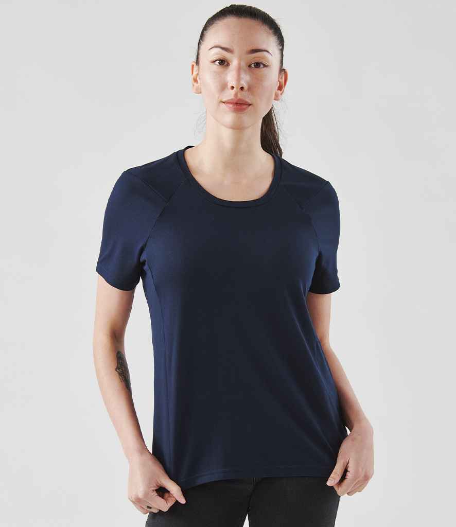 Stormtech Ladies Tundra Performance T-Shirt - Navy