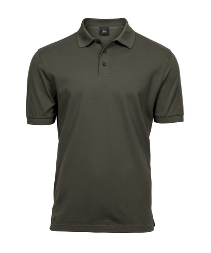 Tee Jays Luxury stretch polo (1405) Deep Green