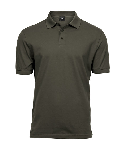 Tee Jays Luxury stretch polo (1405) Deep Green