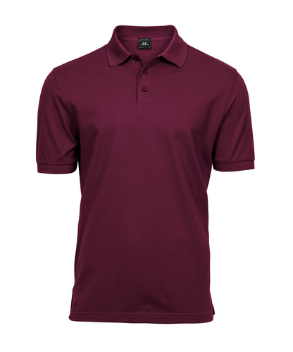 Tee Jays Luxury stretch polo (1405) Wine
