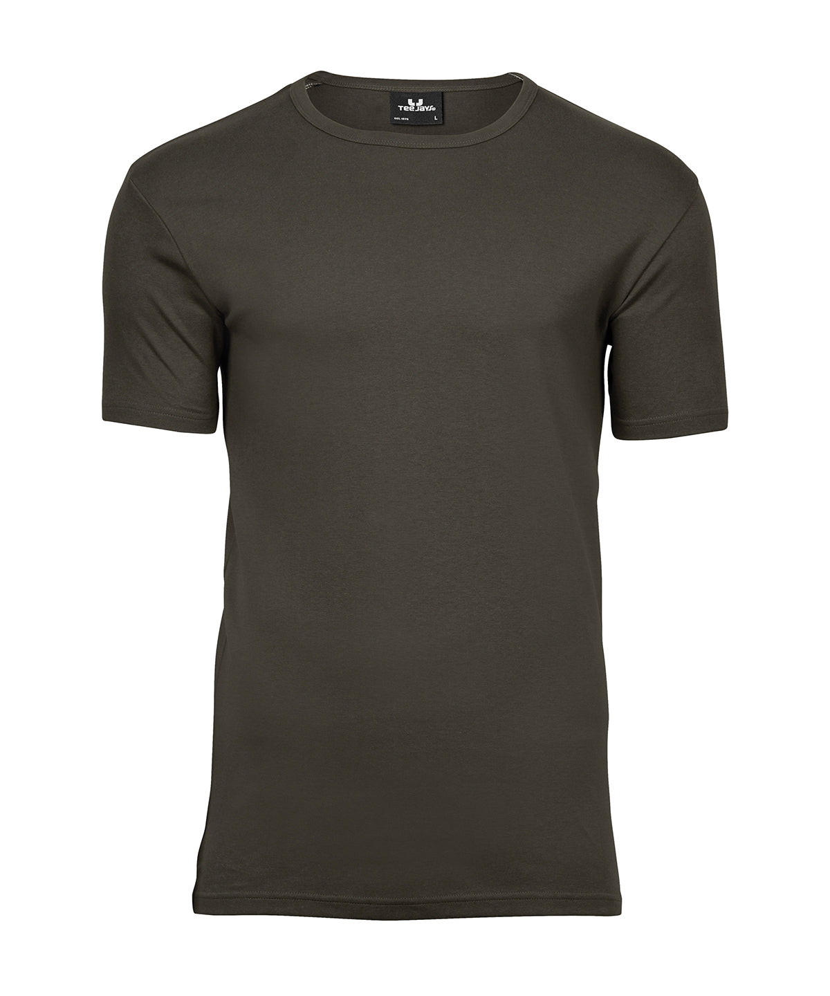Tee Jays Interlock tee (520) Dark Olive