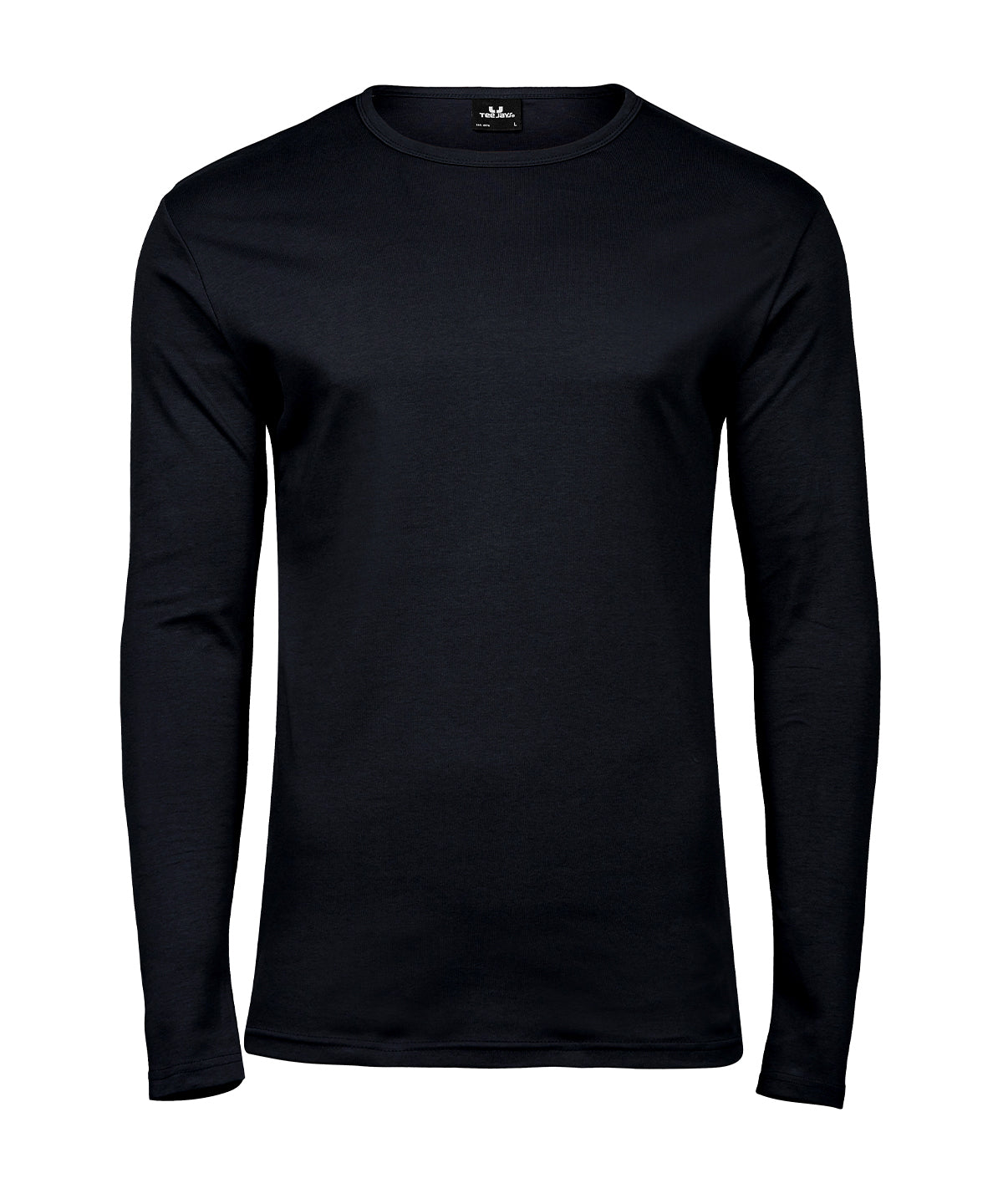 Tee Jays Long sleeve interlock tee (530) Black