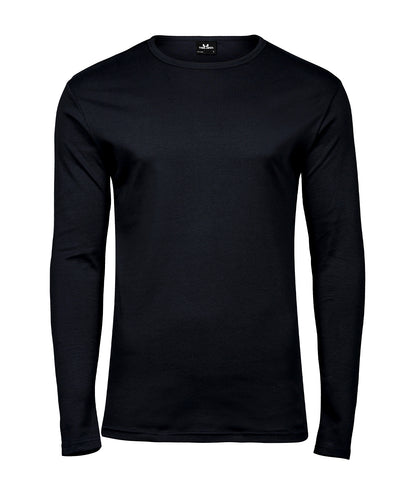 Tee Jays Long sleeve interlock tee (530) Black