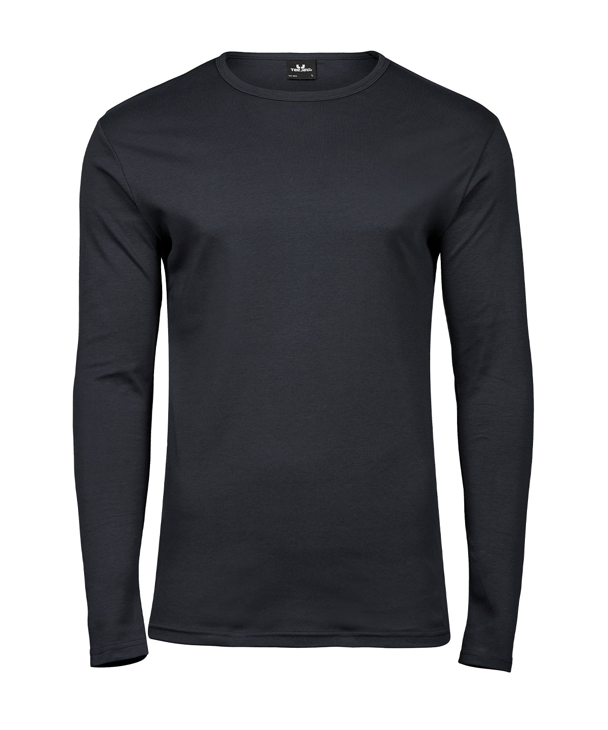 Tee Jays Long sleeve interlock tee (530) Dark Grey