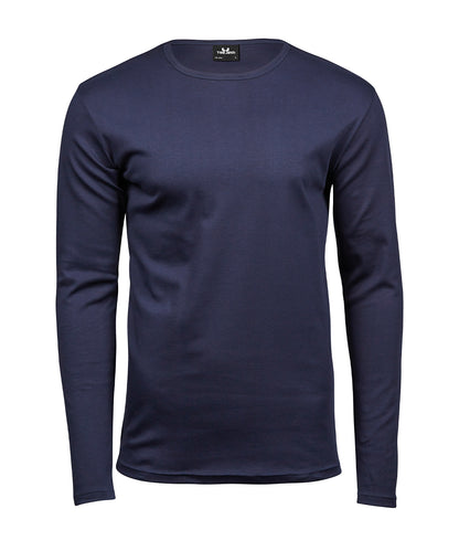 Tee Jays Long sleeve interlock tee (530) Navy