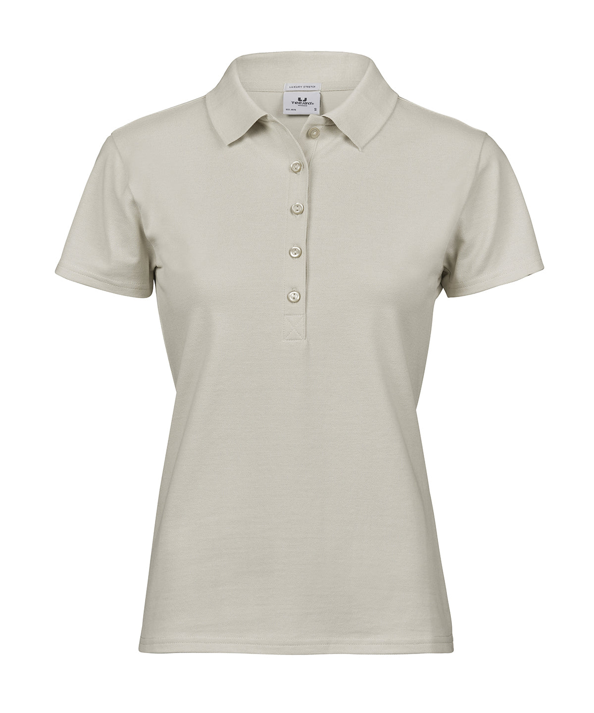 Tee Jays Women’s luxury stretch polo (145) Cement