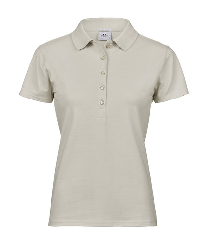 Tee Jays Women’s luxury stretch polo (145) Cement