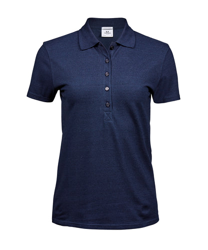 Tee Jays Women’s luxury stretch polo (145) Denim