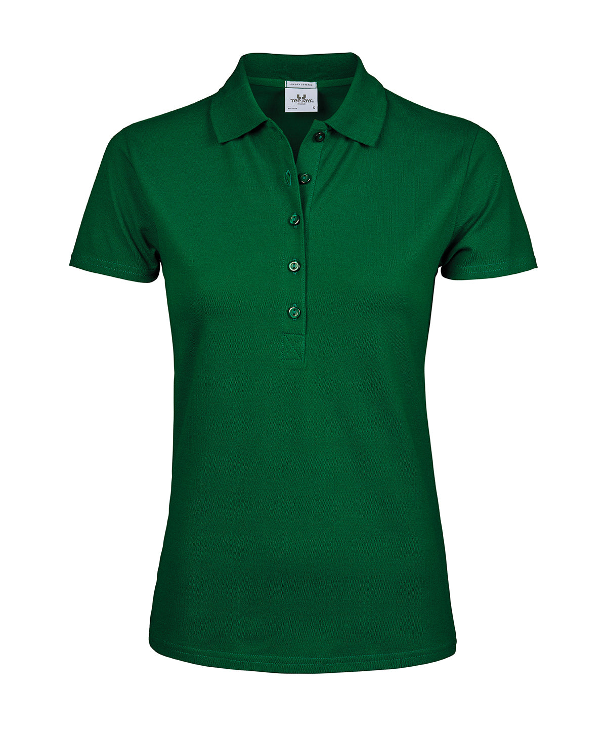 Tee Jays Women’s luxury stretch polo (145) Forest Green