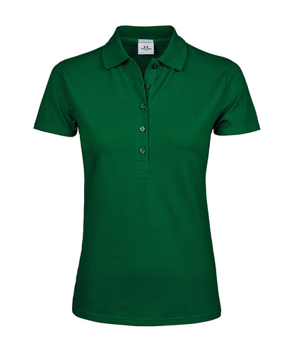 Tee Jays Women’s luxury stretch polo (145) Forest Green