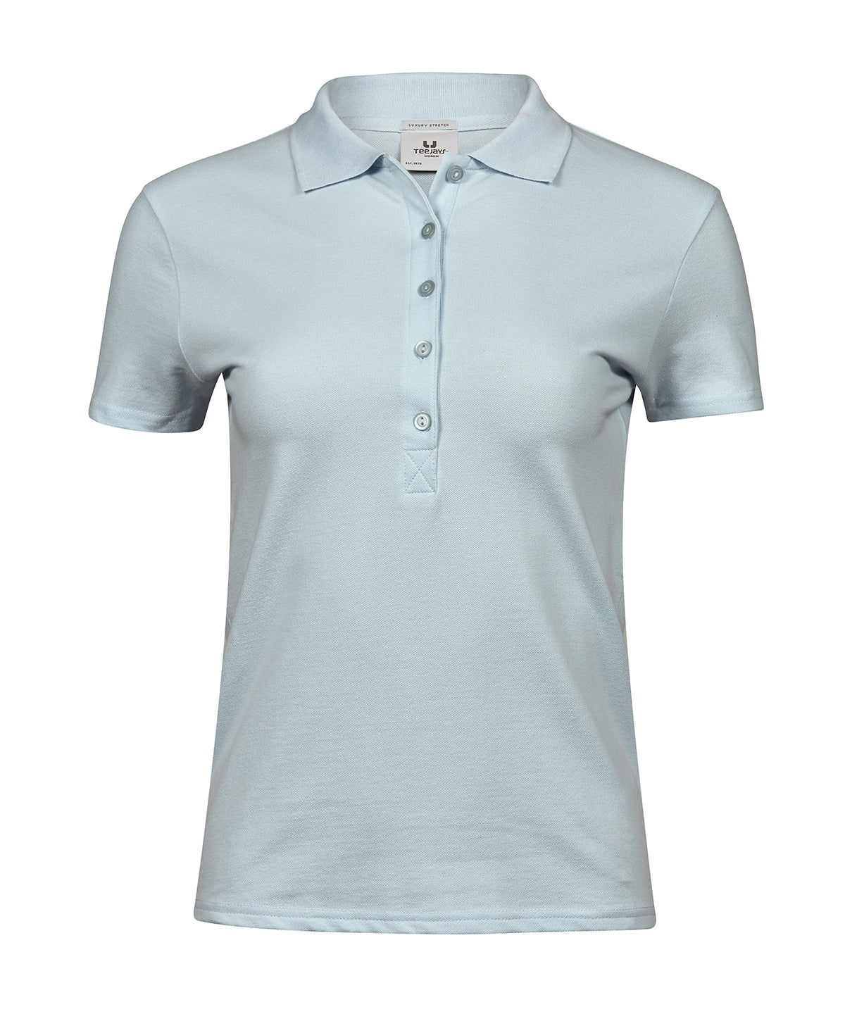 Tee Jays Women’s luxury stretch polo (145) Ice Blue