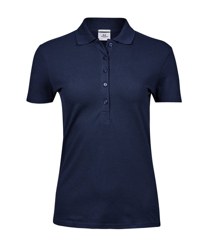 Tee Jays Women’s luxury stretch polo (145) Navy