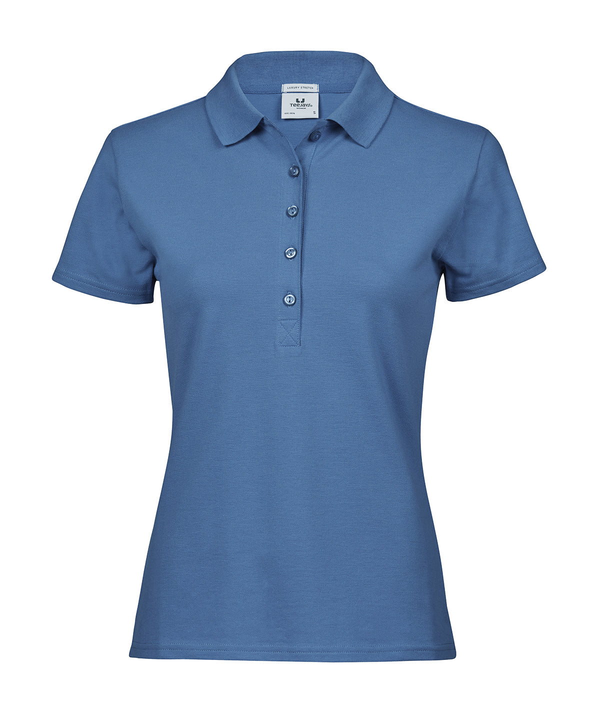 Tee Jays Women’s luxury stretch polo (145) Ocean Blue