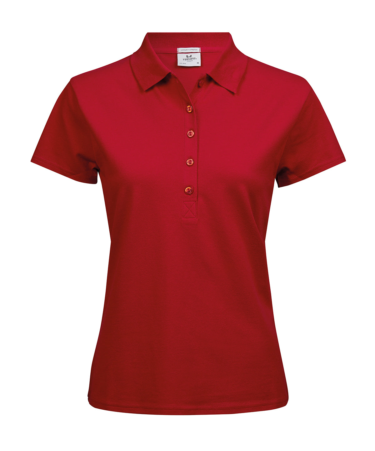 Tee Jays Women’s luxury stretch polo (145) Red