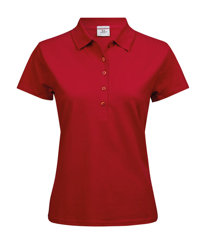 Tee Jays Women’s luxury stretch polo (145) Red