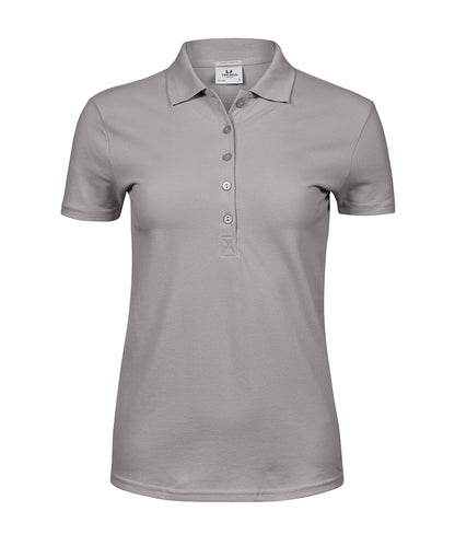 Tee Jays Women’s luxury stretch polo (145) Stone
