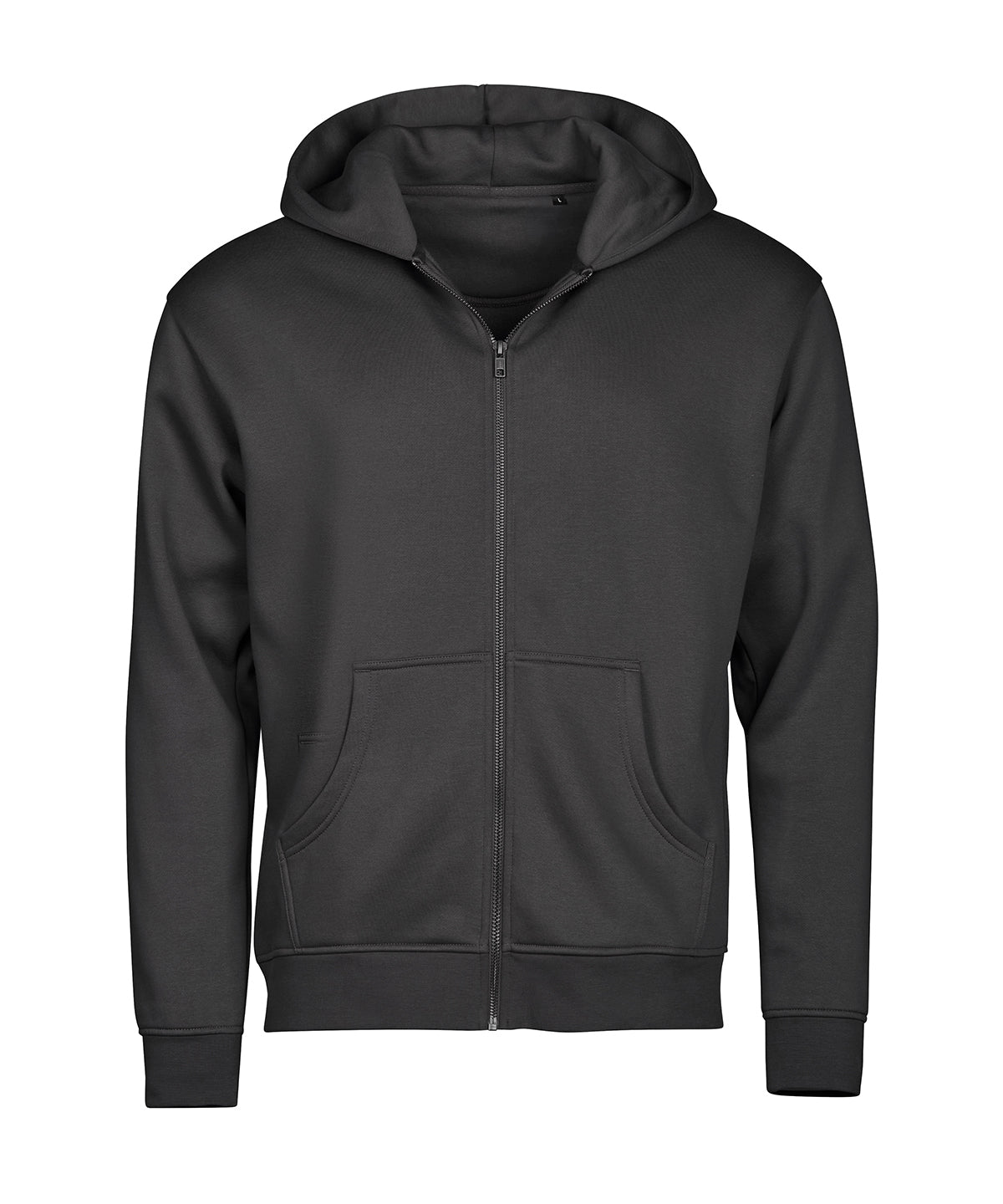 Tee Jays UNLABELED hooded full-zip sweatshirt (5154) Black