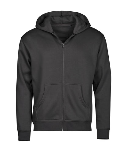 Tee Jays UNLABELED hooded full-zip sweatshirt (5154) Black