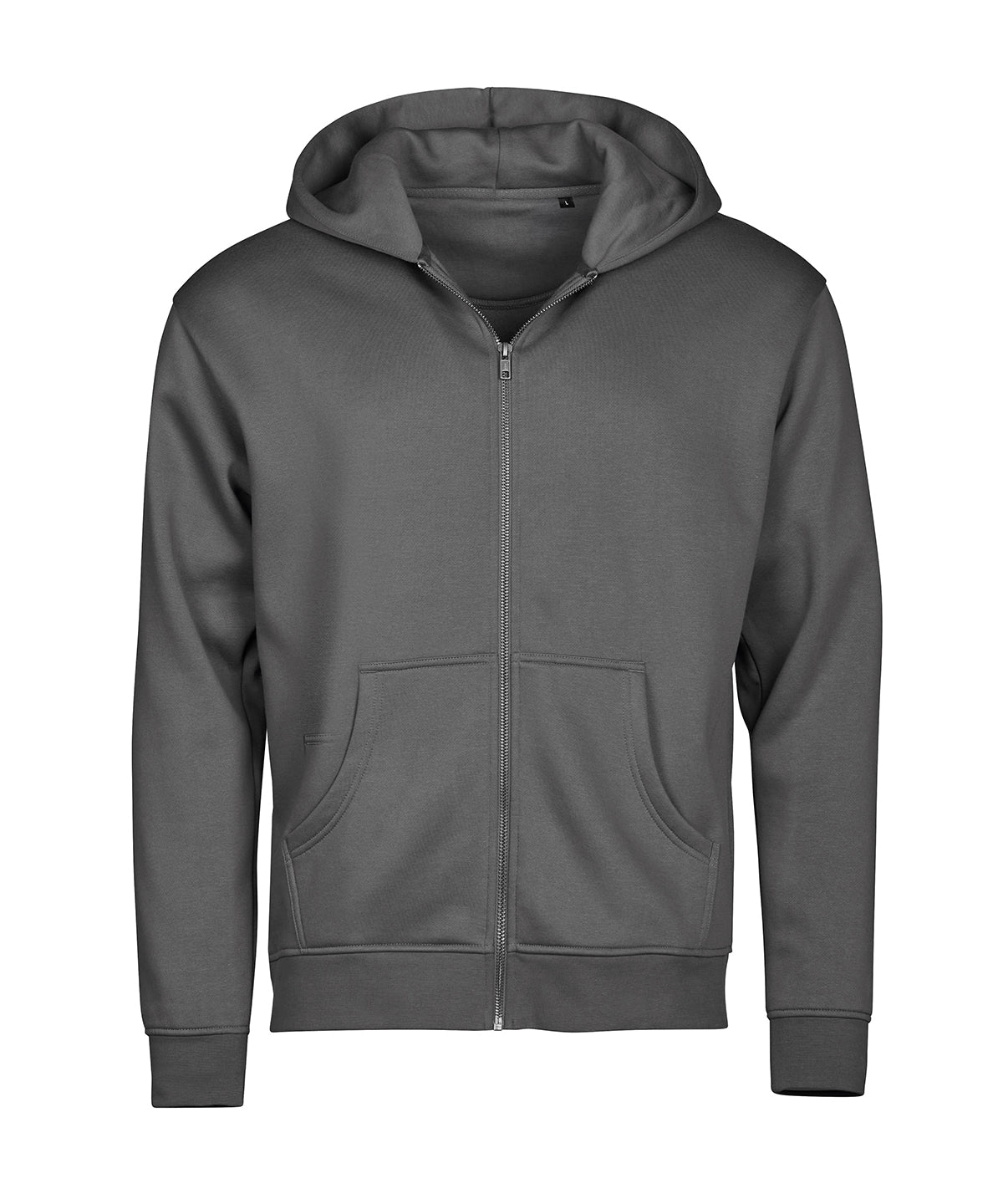 Tee Jays UNLABELED hooded full-zip sweatshirt (5154) Powder Grey