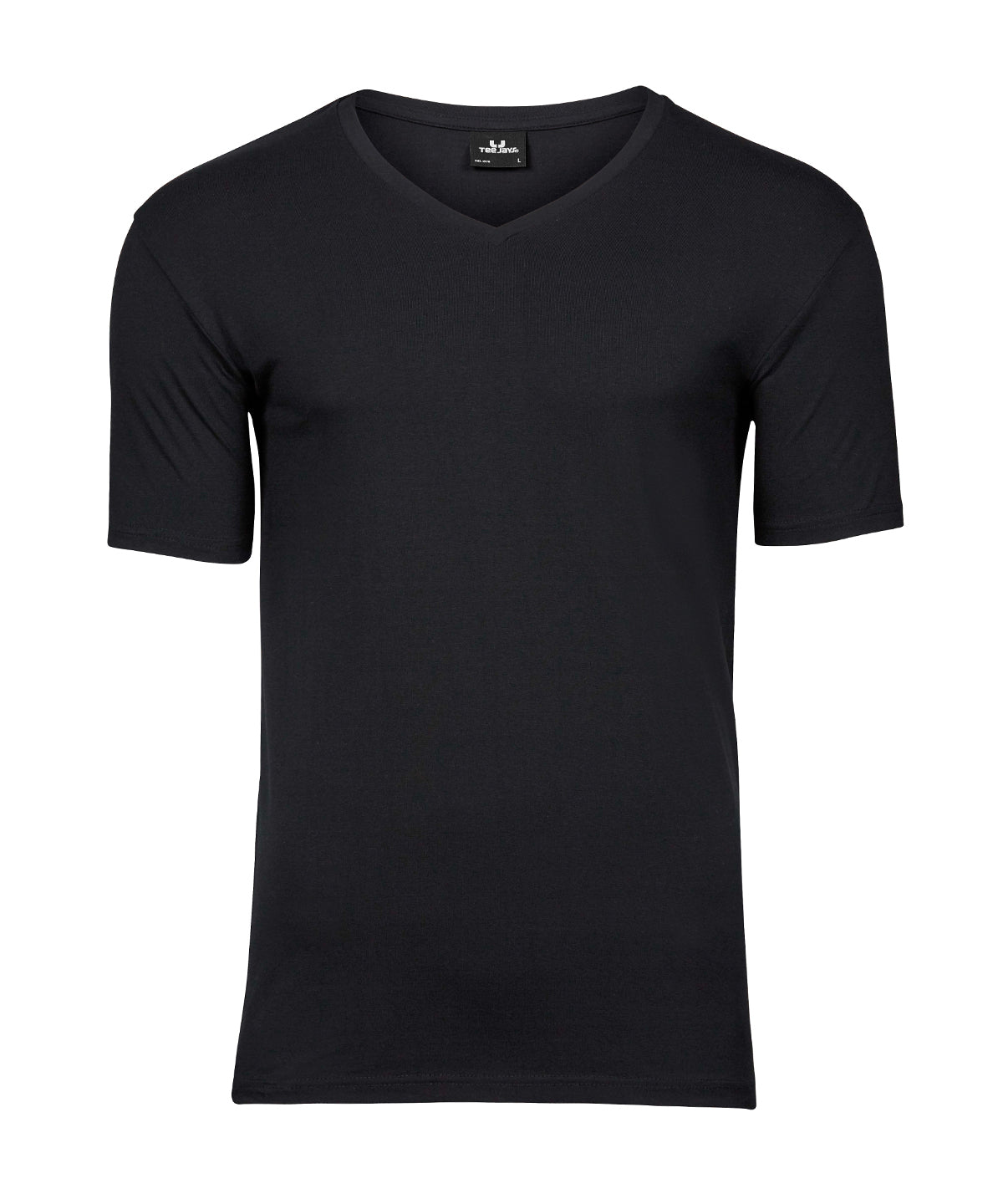 Tee Jays Stretch v-neck tee (401) Black